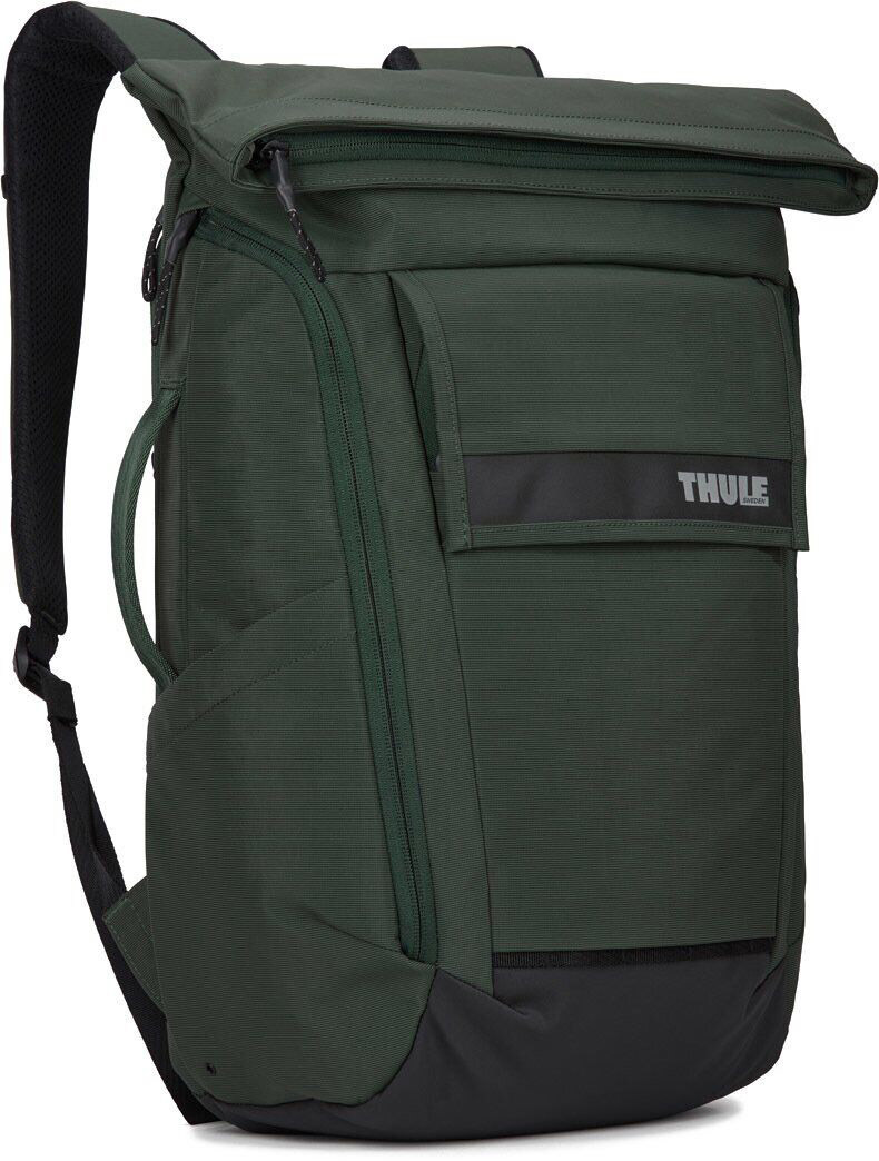 фото Рюкзак для ноутбука мужской 15,6" thule backpack 24l, темно-зеленый