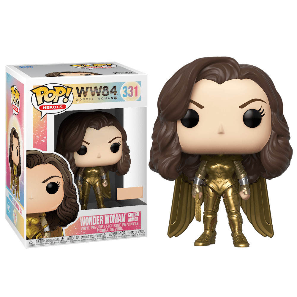 фото Фигурка funko pop! dc: wonder woman 84: woman golden armor