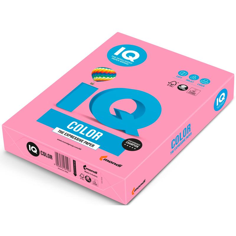 

Бумага цветная A4 Maestro Color 80г/м2 500л. пастель розовая PI25 ш/к 22725