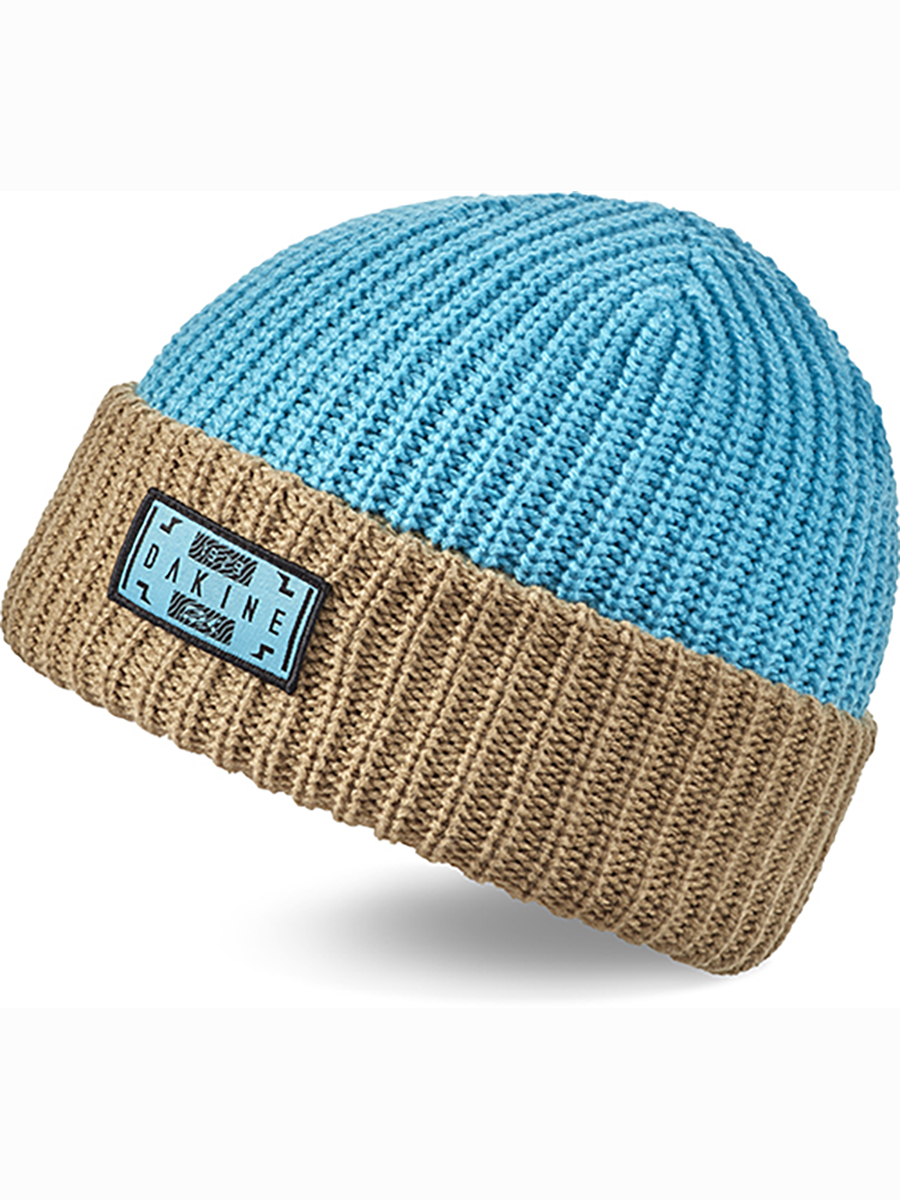 Шапка бини мужская Dakine Albert Beanie голубая, one size