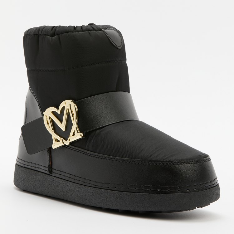 

Дутики женские Love Moschino JA24062G черные 35-36 EU, Черный, JA24062G