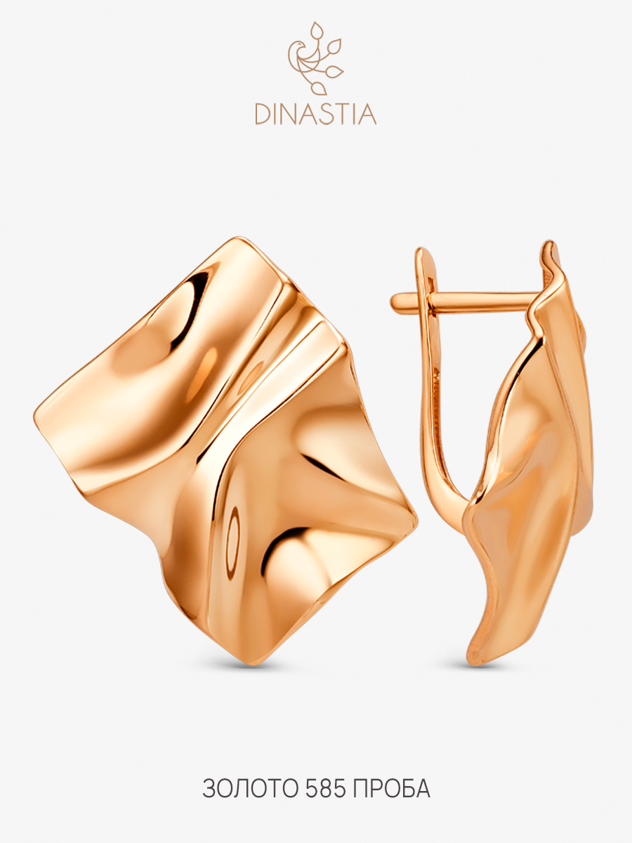 

Серьги из золота DINASTIA.GOLD 006332, 006332