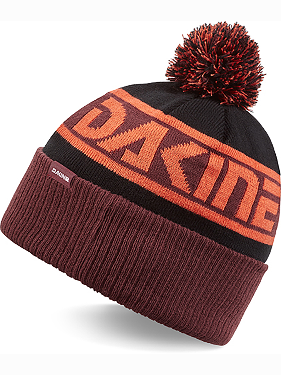 фото Шапка мужская dakine dk standard beanie, бордовая