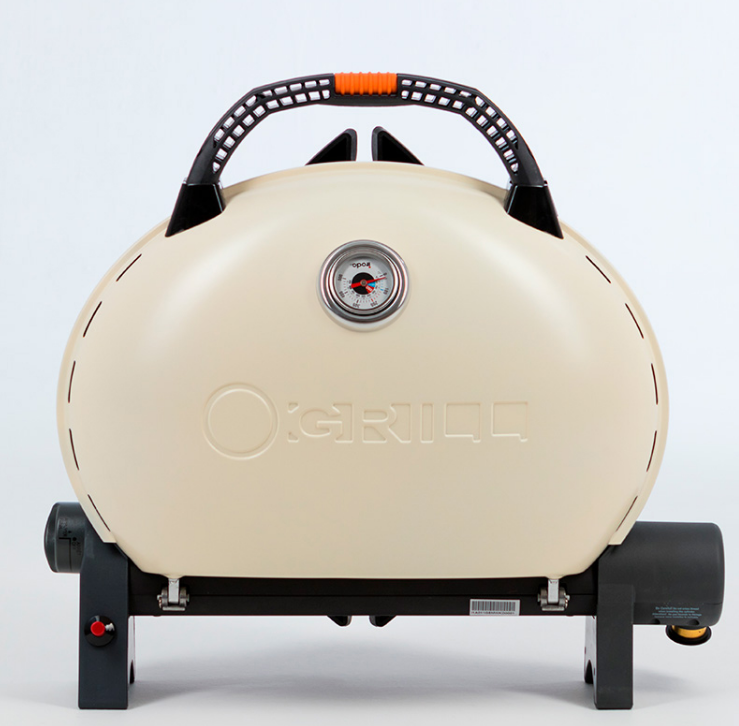 Газовый гриль O-GRILL 500MT black-cream + адаптер А 500MT_CREAM