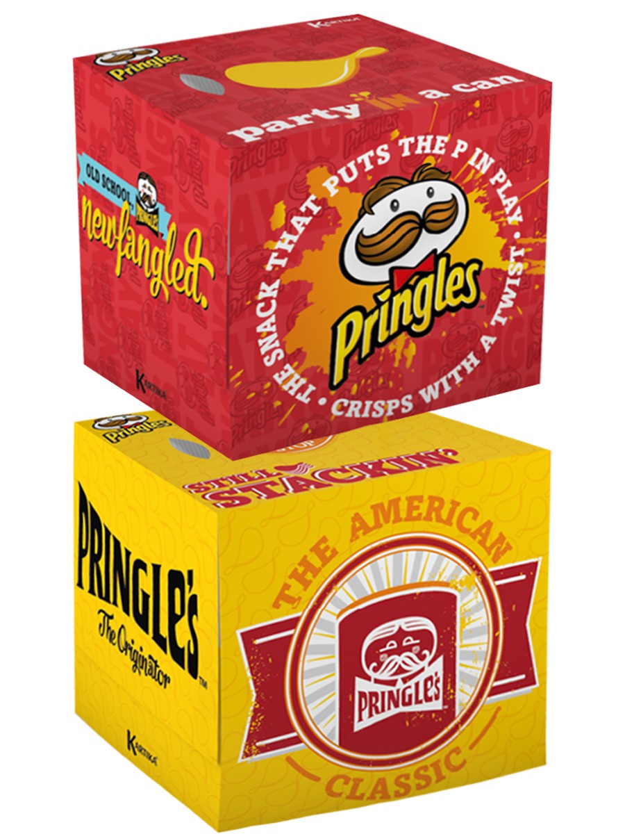 

Набор Салфетки бумажные выдергушки Pringles с рисунком (красный+желтый), 2 шт, Разноцветный, Pringles