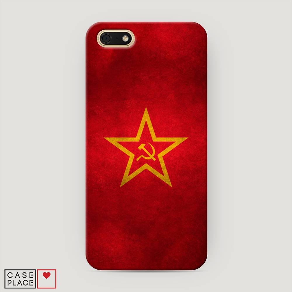 

Чехол Awog "Красное знамя" для Huawei Y5 Prime 2018, 66320-4