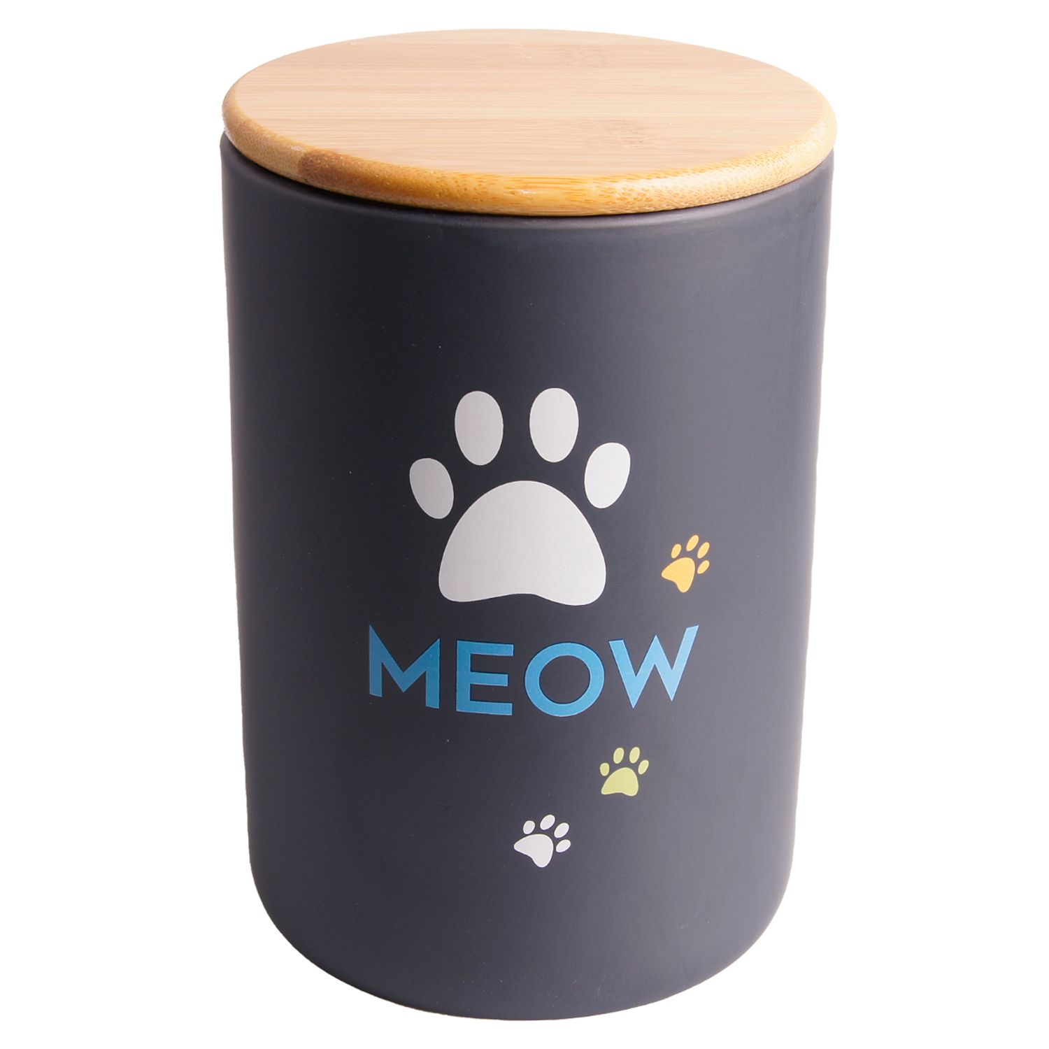 

Бокс Mr.Kranch керамический для хранения корма для кошек MEOW 1900 мл черный 2 шт, Бокс Mr.Kranch керамический для хранения корма для кошек MEOW 1900 мл черный (2 шт)