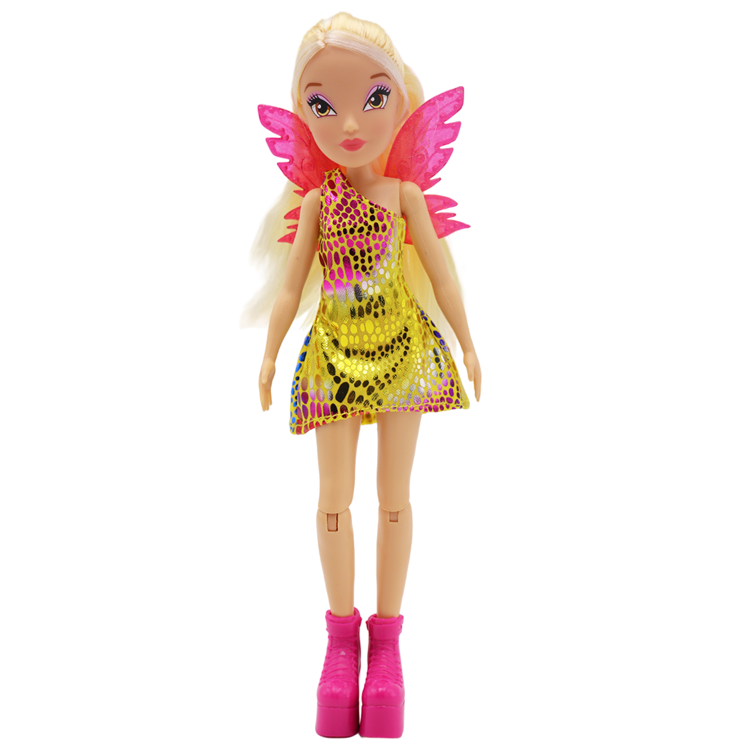 Кукла шарнирная Winx Club Стелла с крыльями, 24 см, IW01552303 кукла winx club твигги стелла