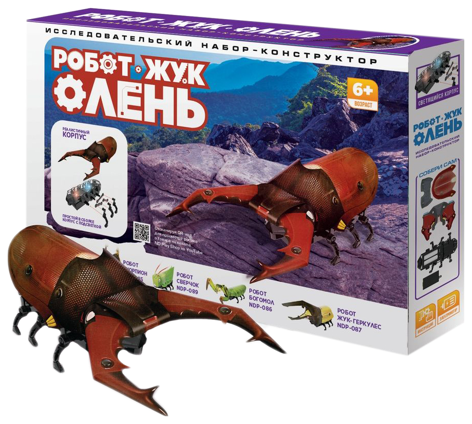

Конструктор ND PLAY Робот-Жук-олень