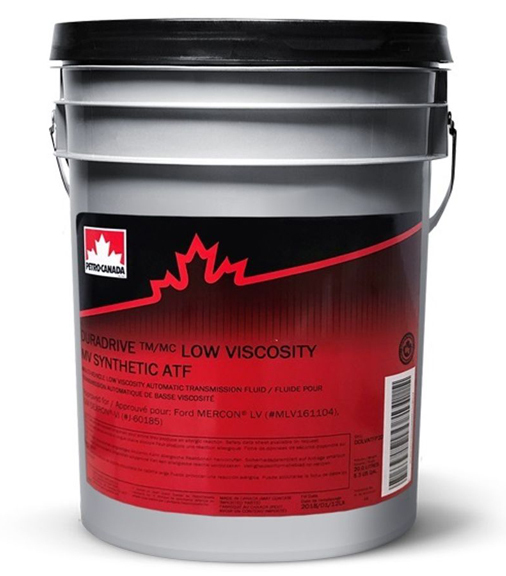 фото Трансмиссионное масло petro-canada duradrive low viscosity mv synthetic atf