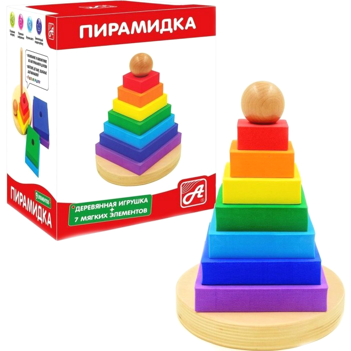 

Пирамидка Радуга Квадратики Анданте