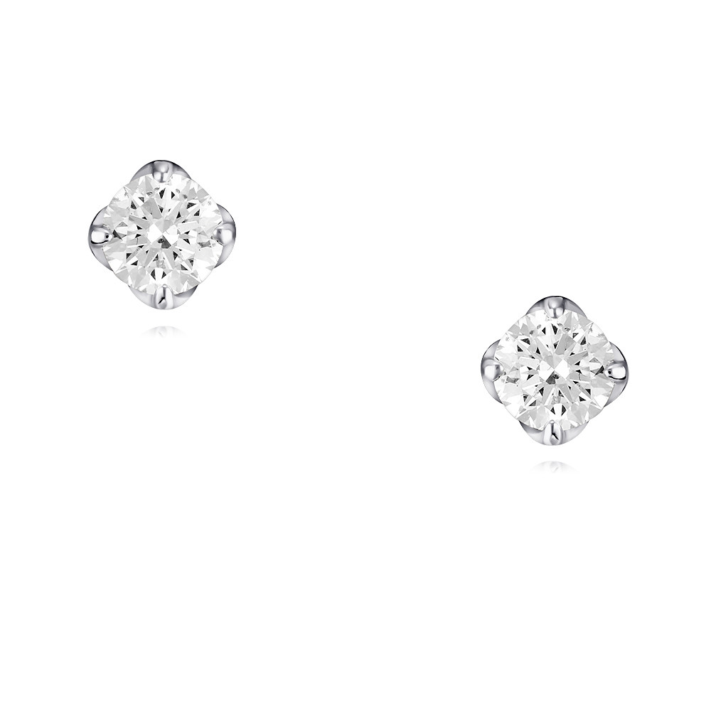 

Серьги пусеты из белого золота ADAMAS 21039291/01-А51Д-41, бриллиант, 21039291/01-А51Д-41