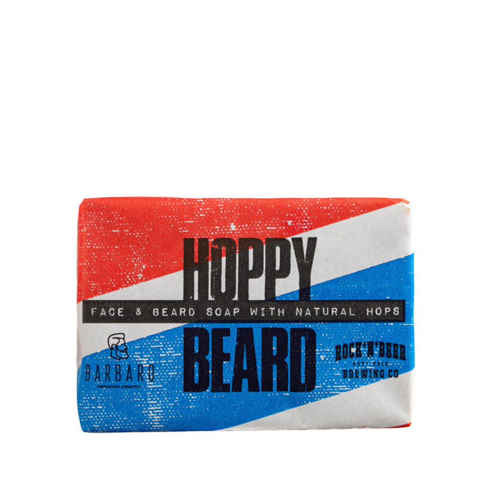 

Мыло для бороды и лица Barbaro Hoppy Beard Face & Beard Soap With Naturals Hops 90 гр