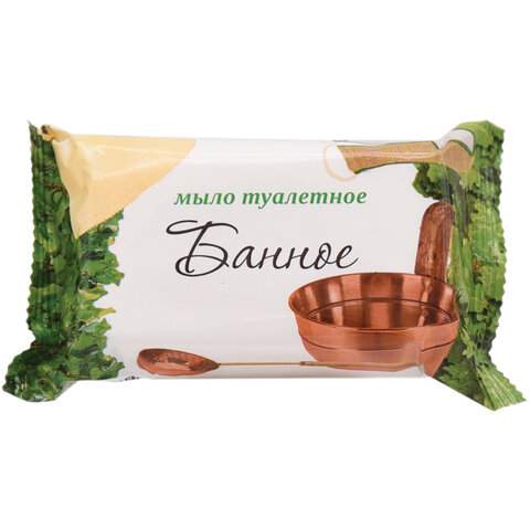 

Мыло туалетное Банное 200 г, 40 шт.