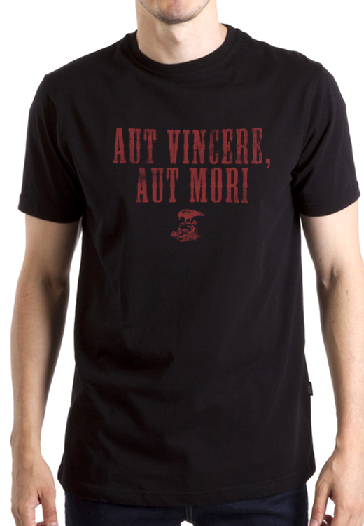 

Футболка унисекс NoBrand Aut Mori - 001 черная L, Черный, Aut Mori - 001