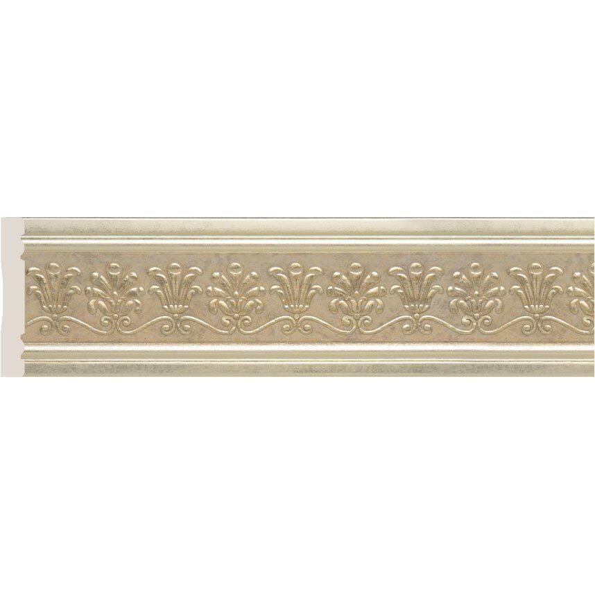 

Багет Cosca, Молдинг 80-4 Пальметта, платина, W80(2)P/937