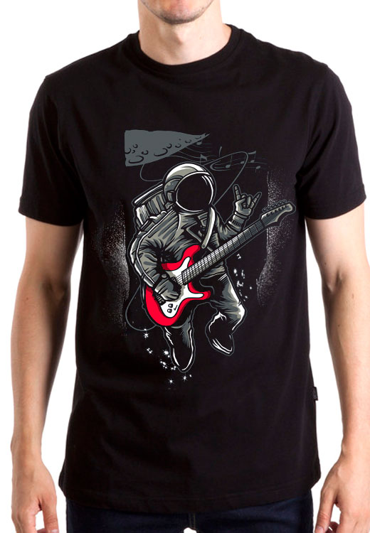 

Футболка унисекс NoBrand Astronavt Guitar черная XL, Черный, Astronavt Guitar