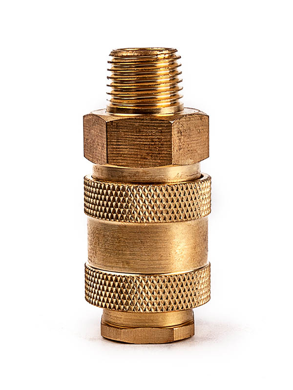

Разъем AV Steel Euro 1/4 внешняя резьба Female AV-700303, AV-700303
