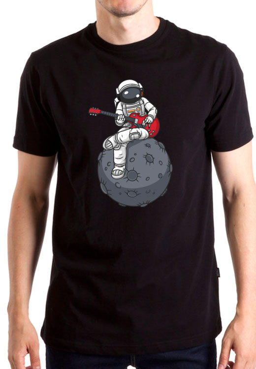 

Футболка унисекс NoBrand Astronaut Playing Guitar Moon черная XXL, Черный, Astronaut Playing Guitar Moon