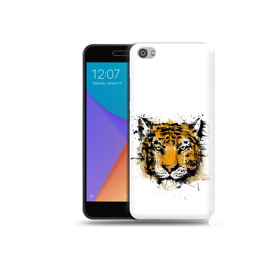 

Чехол MyPads Tocco для Xiaomi Redmi Note 5A тигруля (PT75665.324.643), Прозрачный, Tocco
