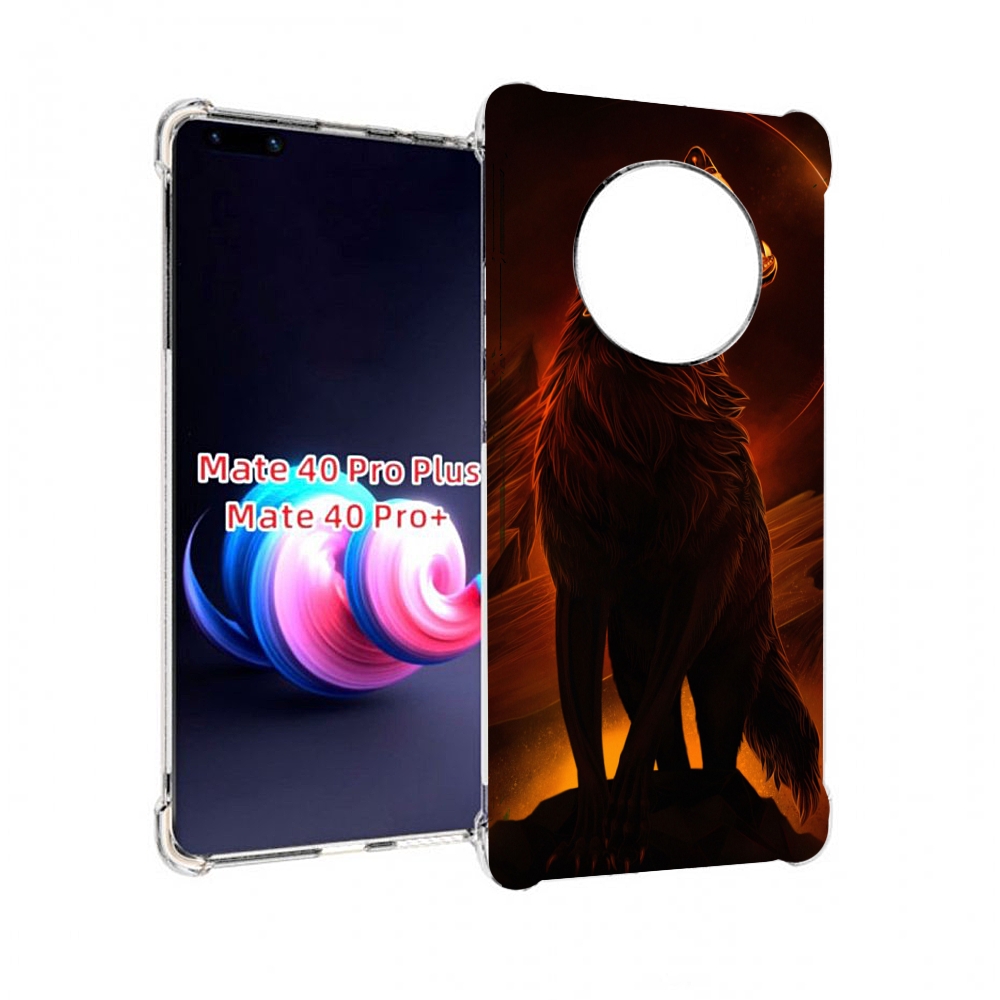 

Чехол MyPads акварельные рисунки для Huawei Mate 40 Pro+ Plus, Прозрачный, Tocco