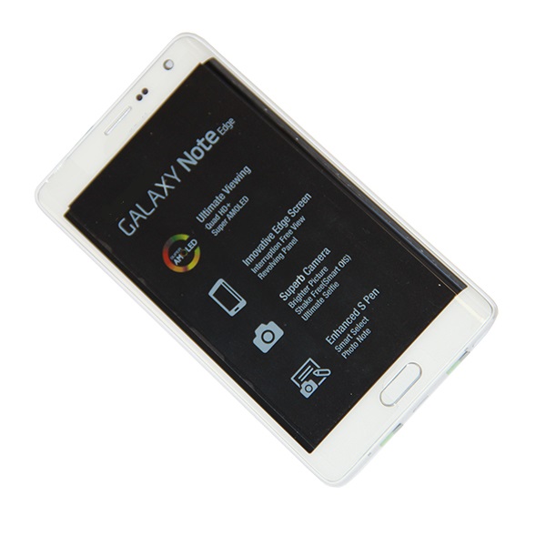 Дисплей для Samsung SM-N915F (Galaxy Note Edge) модуль в сборе с тачскрином, белый