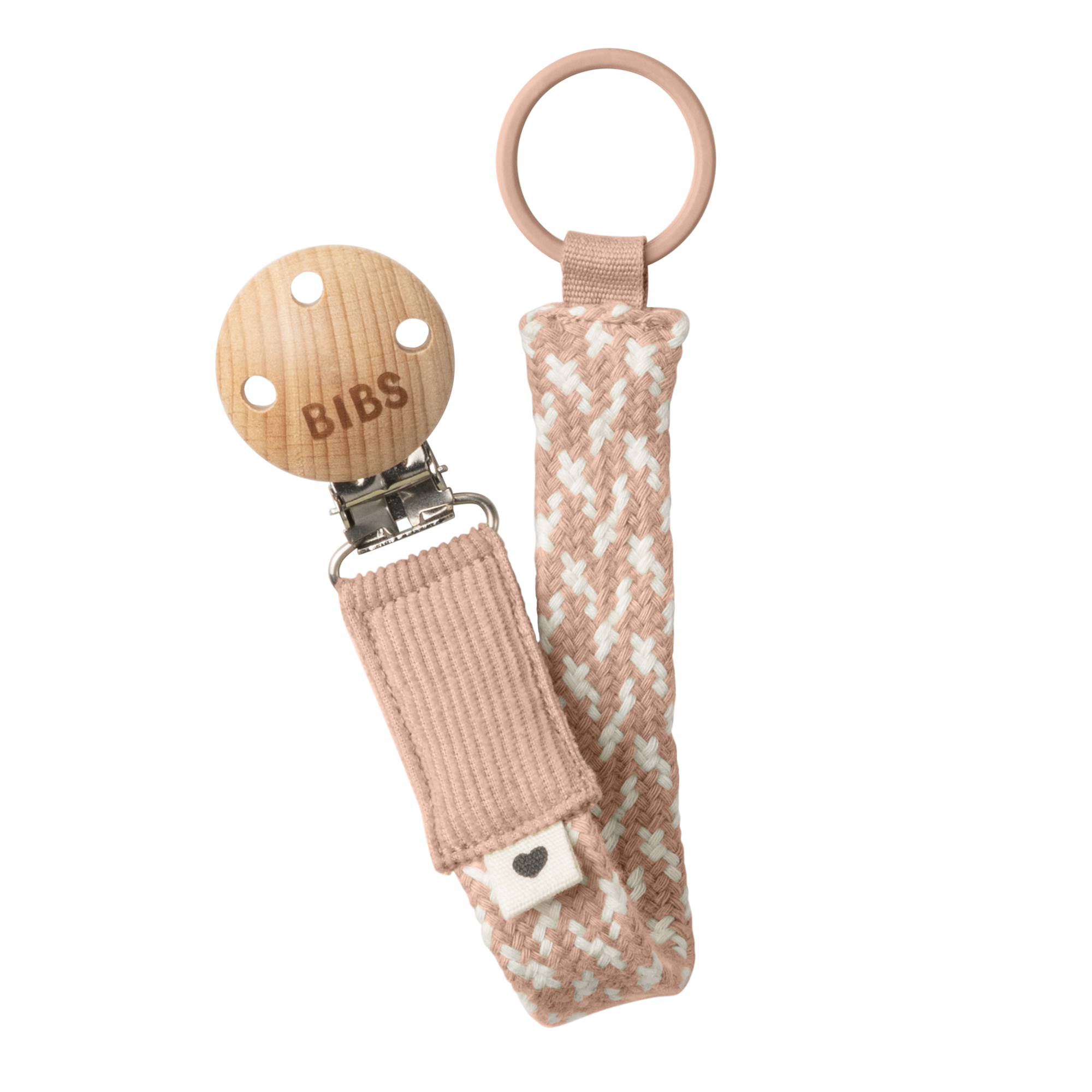 

Держатель для пустышки BIBS - Blush/Ivory, Бежевый, Держатель для пустышки BIBS