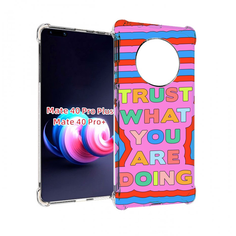 

Чехол MyPads альфа-ромео для Huawei Mate 40 Pro+ Plus, Прозрачный, Tocco