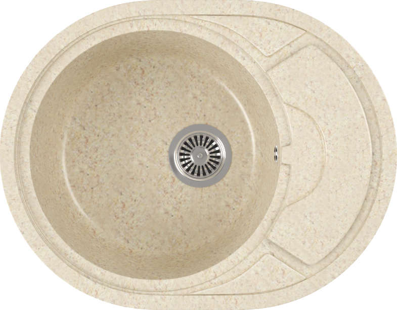 

Мойка кухонная Domaci Бьелла DMC-18K-328 бежевая, Бьелла DMC-18K