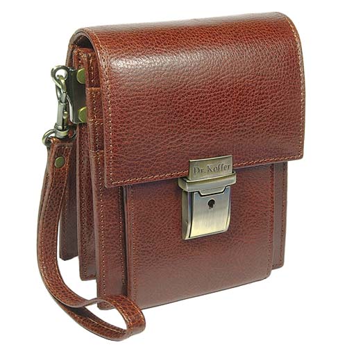 

Сумка планшет мужская Dr.Koffer M268022-02, коричневый, M268022-02