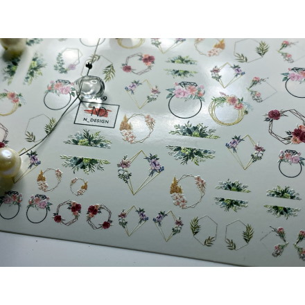 

Слайдер N-DESIGN F-9, Floral Wreath