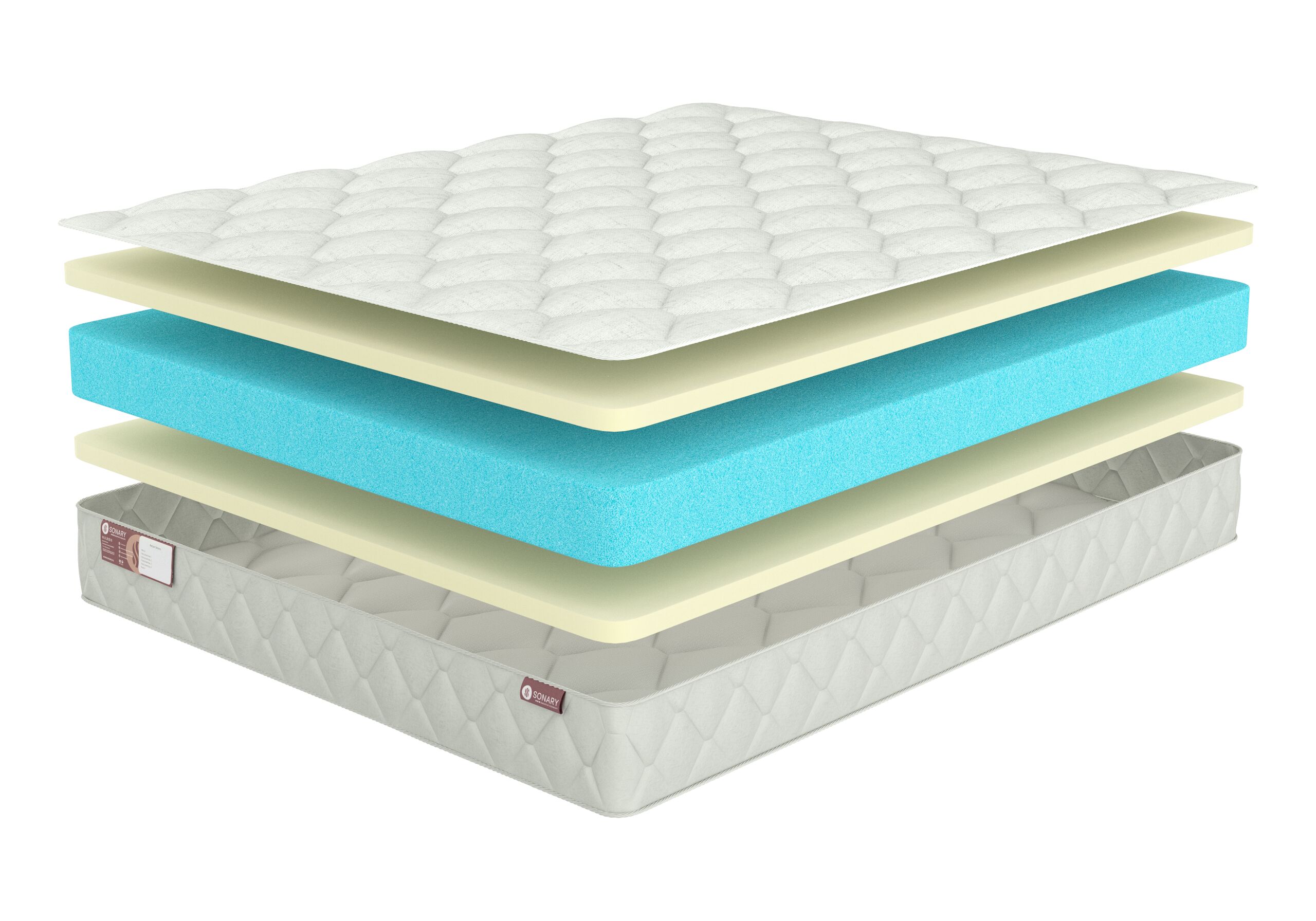 

Матрас Sonary Foam Lima 170х190, Белый, Lima