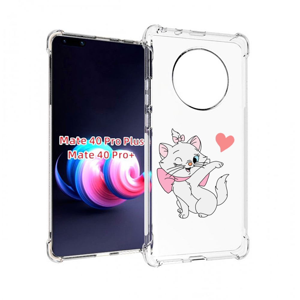 

Чехол MyPads абстракция-графити для Huawei Mate 40 Pro+ Plus, Прозрачный, Tocco