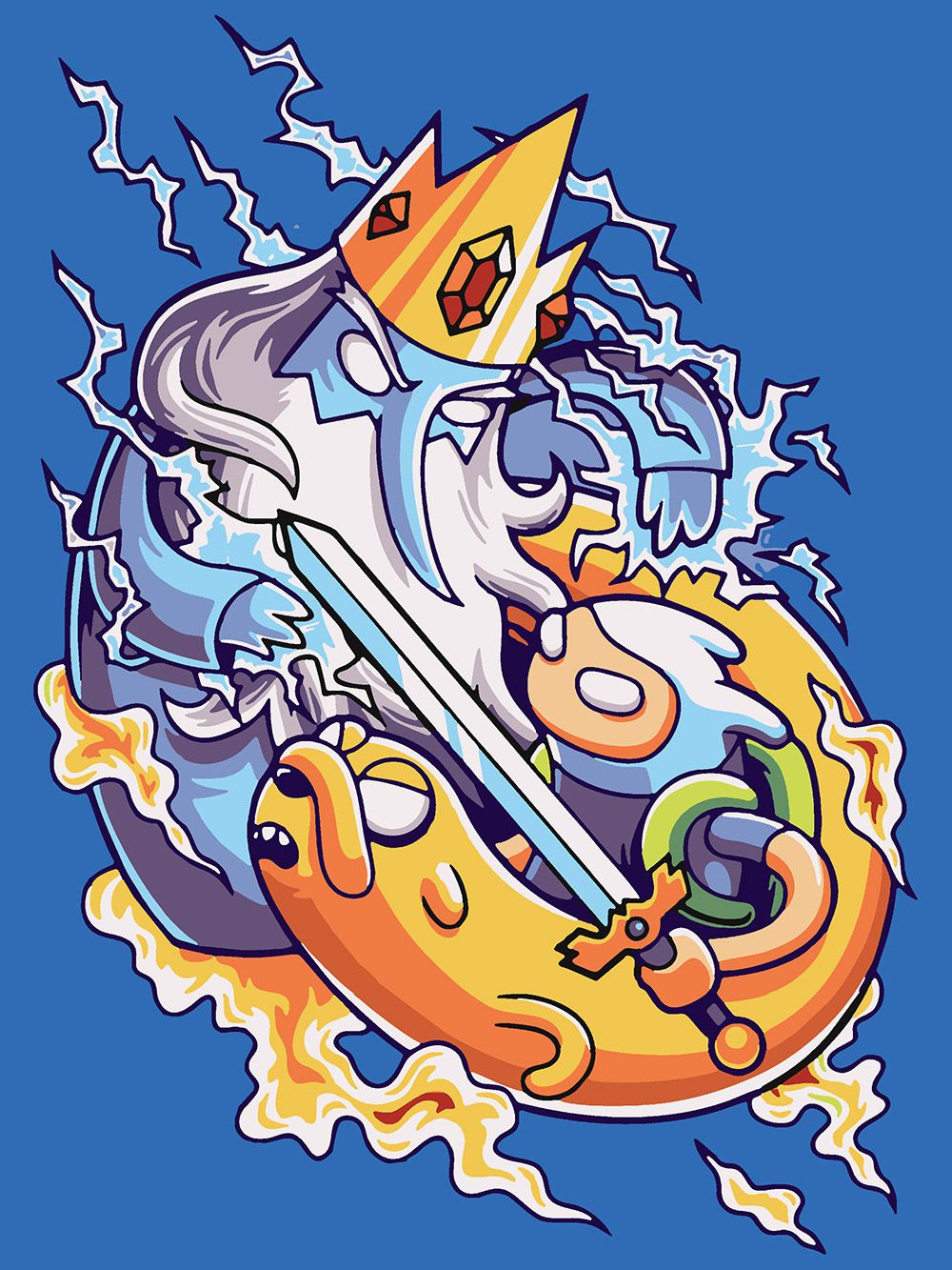 

Картина по номерам Красиво Красим ВП AdvT- Битва со снежным, 80 х 100 см, ВП AdvT- Битва со снежным