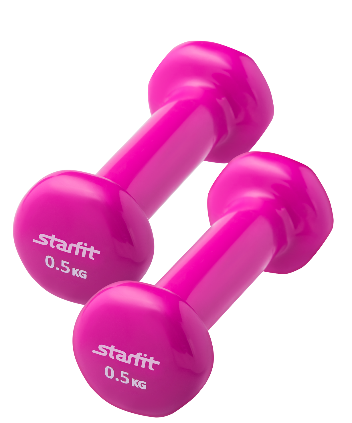 

Starfit Гантель виниловая, комплект STARFIT DB-101 0,5 кг, розовый, 2 шт, STARFIT DB-101 0,5 кг
