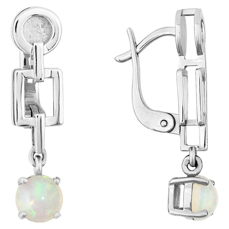 

Серьги из серебра с опалом LAZURIT-ONLINE 6694AG, 6694AG