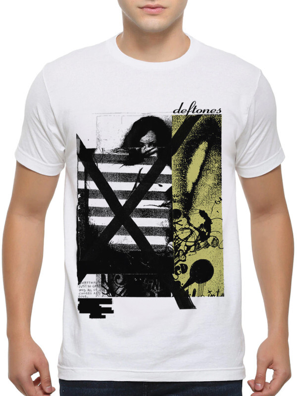 

Футболка мужская Dream Shirts Deftones - Винтаж белая XL, Deftones - Винтаж