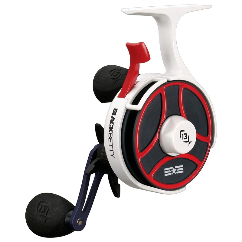 

Катушка инерционная 13 Fishing FreeFall Ghost Maverick Ice Reel - "CONSERVATIVE Right" RH, Черный;белый;красный, 13 Fishing FreeFall Ghost Maverick Ice Reel - "CONSERVATIVE Right" RH