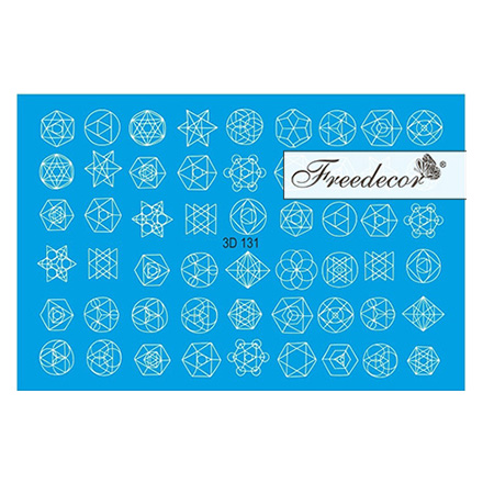 

Набор, Freedecor, 3D-слайдер №131w, 2 шт., Белый