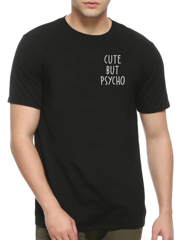 

Футболка мужская Dream Shirts Cute But Psycho черная S, Cute But Psycho