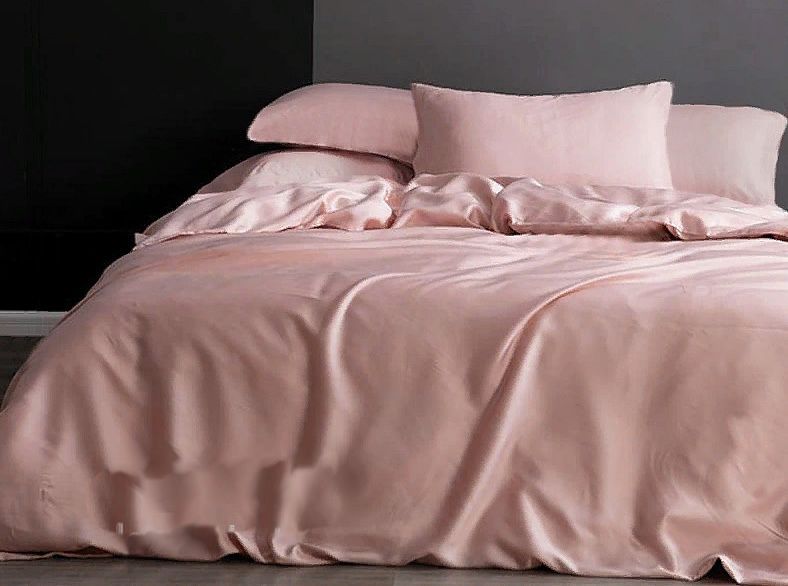 

Простыня Maktex из тенселя 240x260 60S 4323 Бежево-розовый, из тенселя 260 х 260