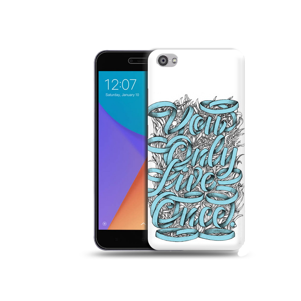 

Чехол MyPads Tocco для Xiaomi Redmi Note 5A слова из ленты абстракция (PT75665.324.607), Прозрачный, Tocco