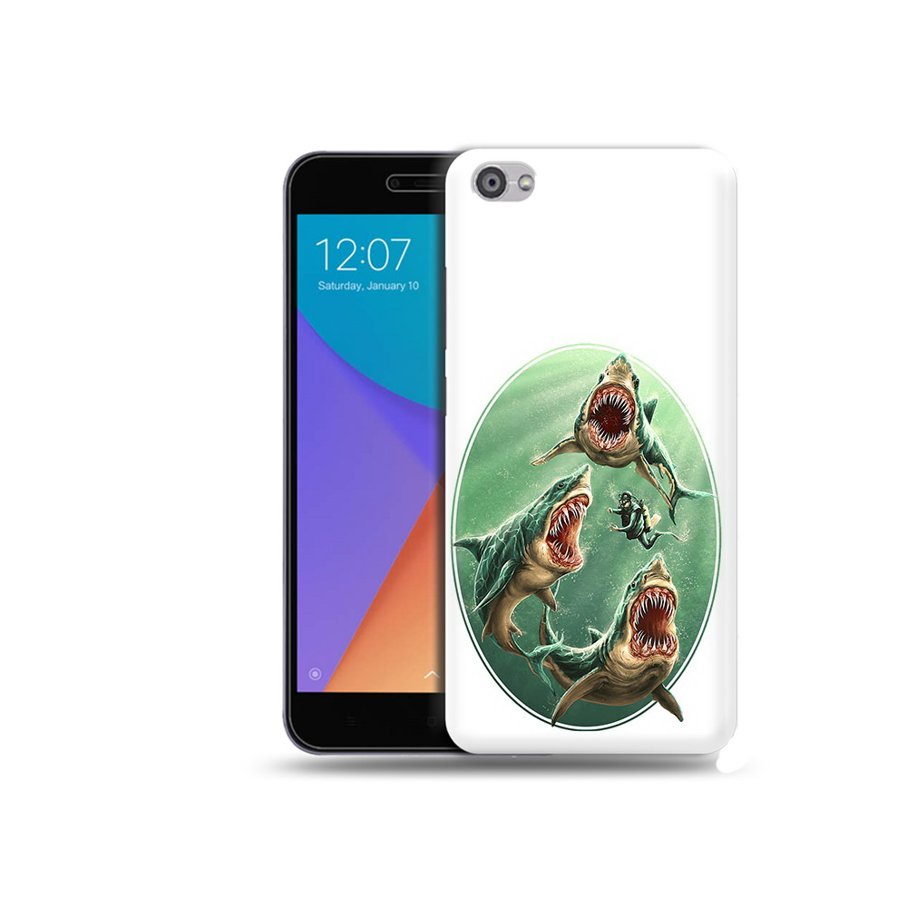 Чехол MyPads Tocco для Xiaomi Redmi Note 5A синяя бездна (PT75665.324.600)
