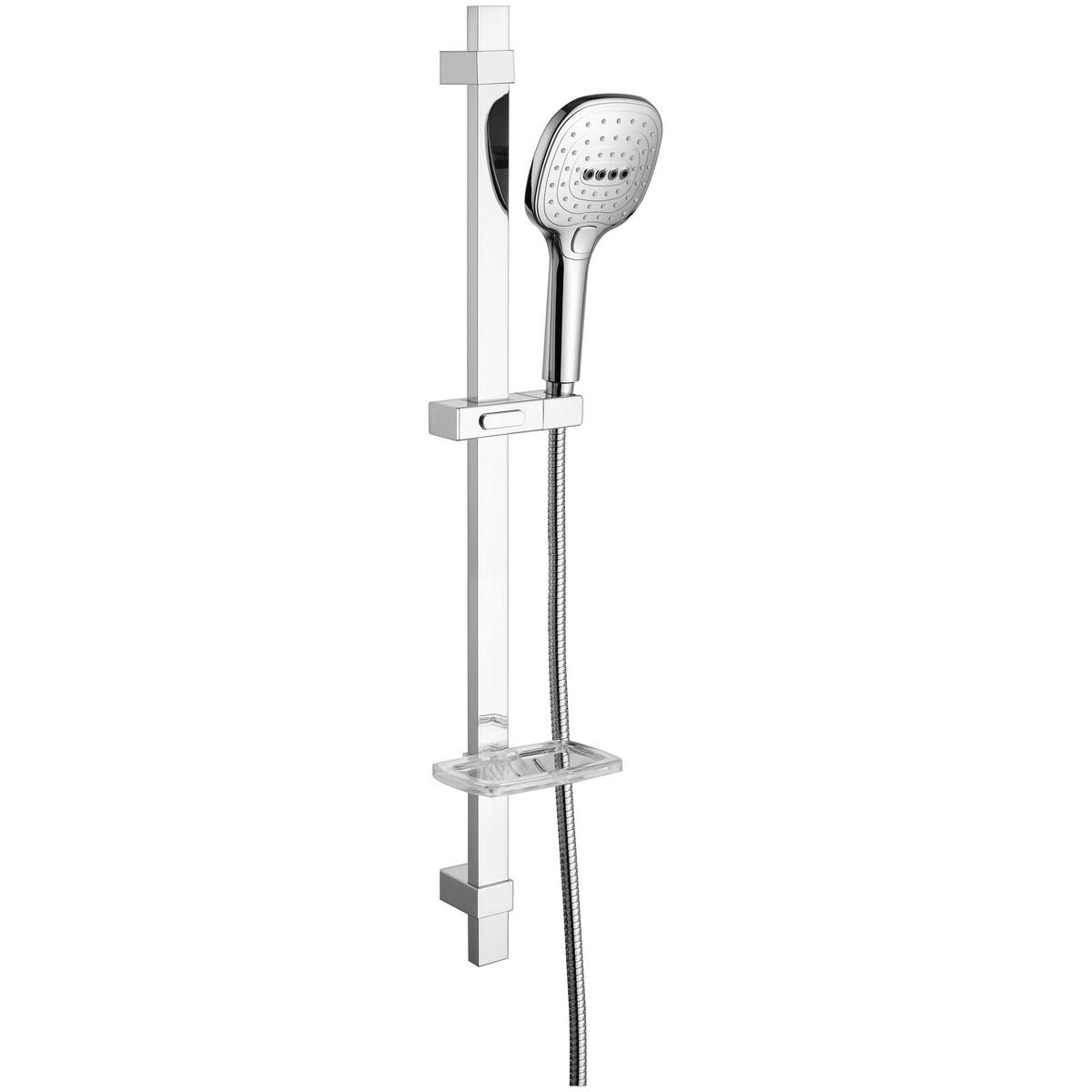 фото Душевой гарнитур и верхний душ elghansa shower rail sb-55s