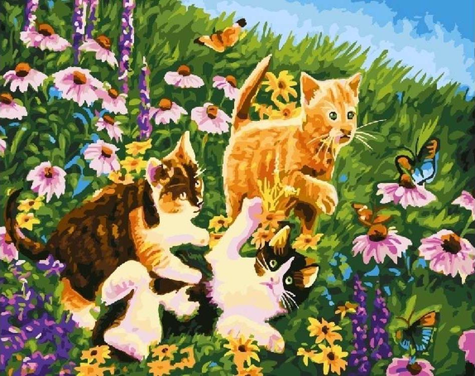 

Живопись по номерам Color Kit На лужайке, На лужайке