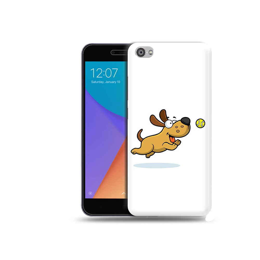

Чехол MyPads Tocco для Xiaomi Redmi Note 5A пёсик (PT75665.324.563), Прозрачный, Tocco