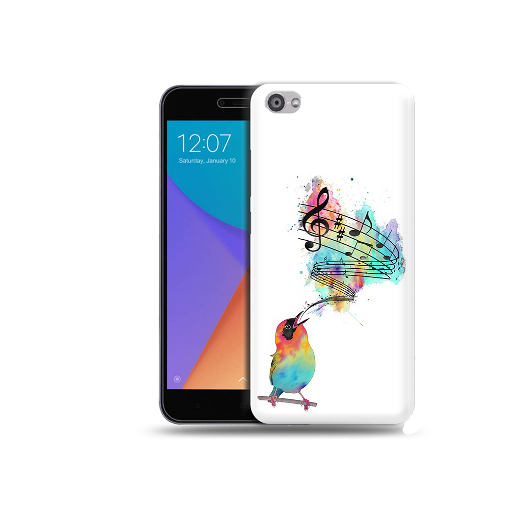 

Чехол MyPads Tocco для Xiaomi Redmi Note 5A певчая птичка (PT75665.324.536), Прозрачный, Tocco