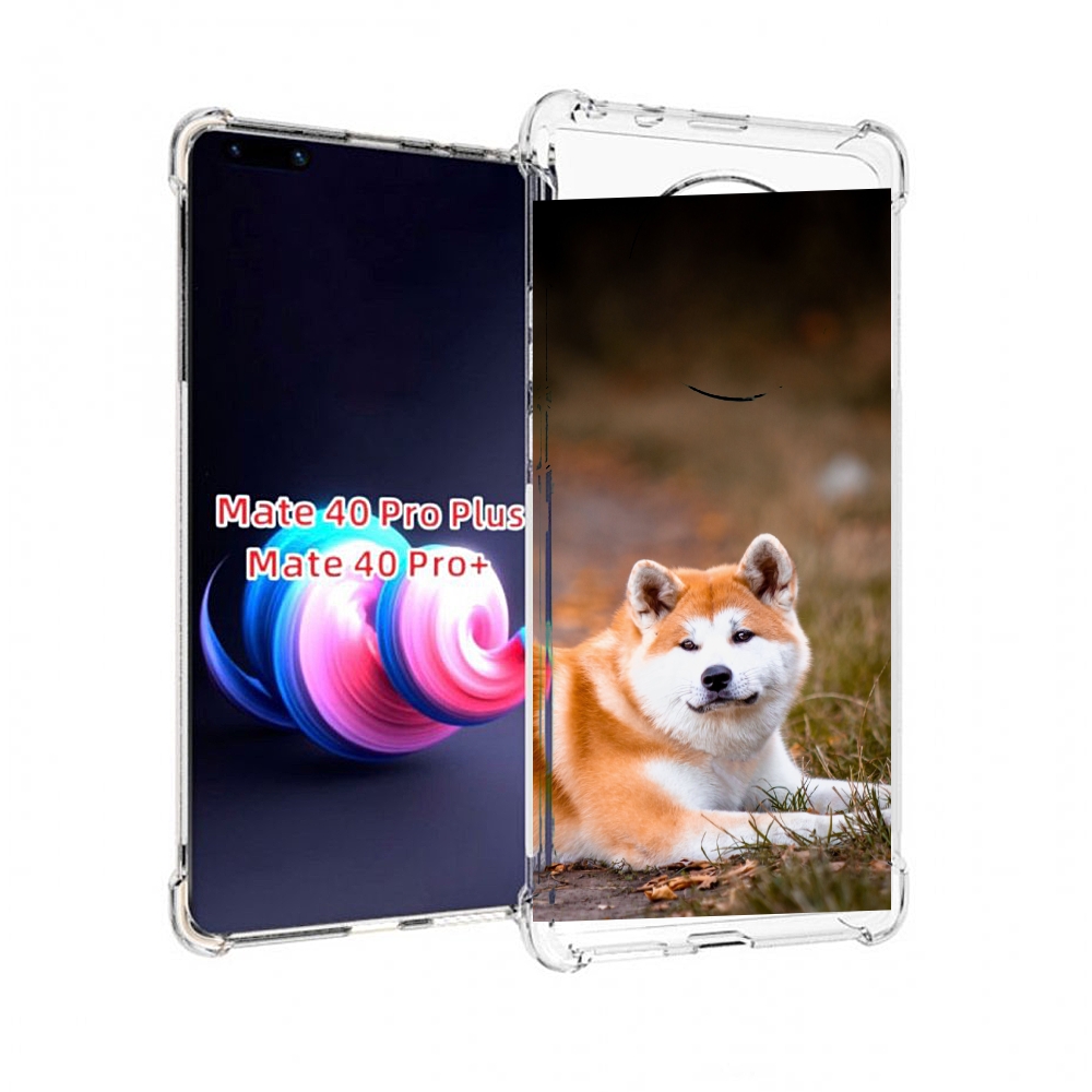 

Чехол MyPads акита ину для Huawei Mate 40 Pro+ Plus, Прозрачный, Tocco