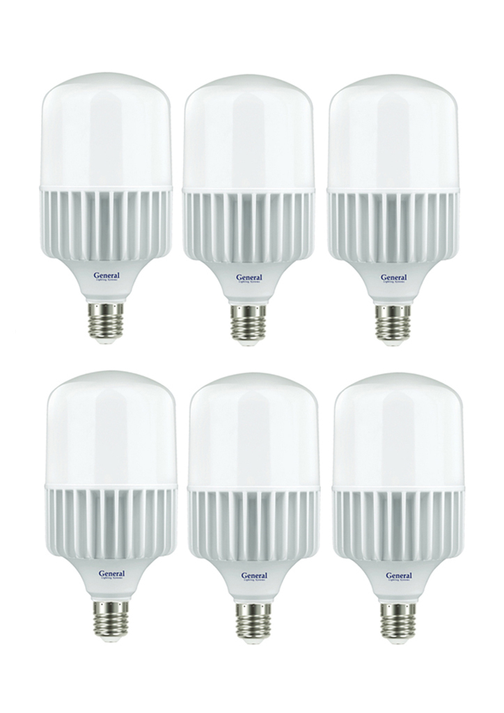фото Лампочка general glden-hpl-150вт-230-e40-6500, 6шт