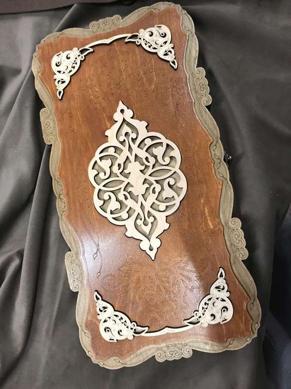 Нарды деревянные большие подарочные NARDABAR из дерева 60х60 см